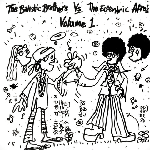 The Balistic Brothers Vs. The Eccentric Afros - Volume 1 (Vinyl LP)(Acid Jazz UK)