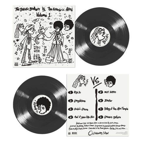 The Balistic Brothers Vs. The Eccentric Afros - Volume 1 (Vinyl LP)(Acid Jazz UK)